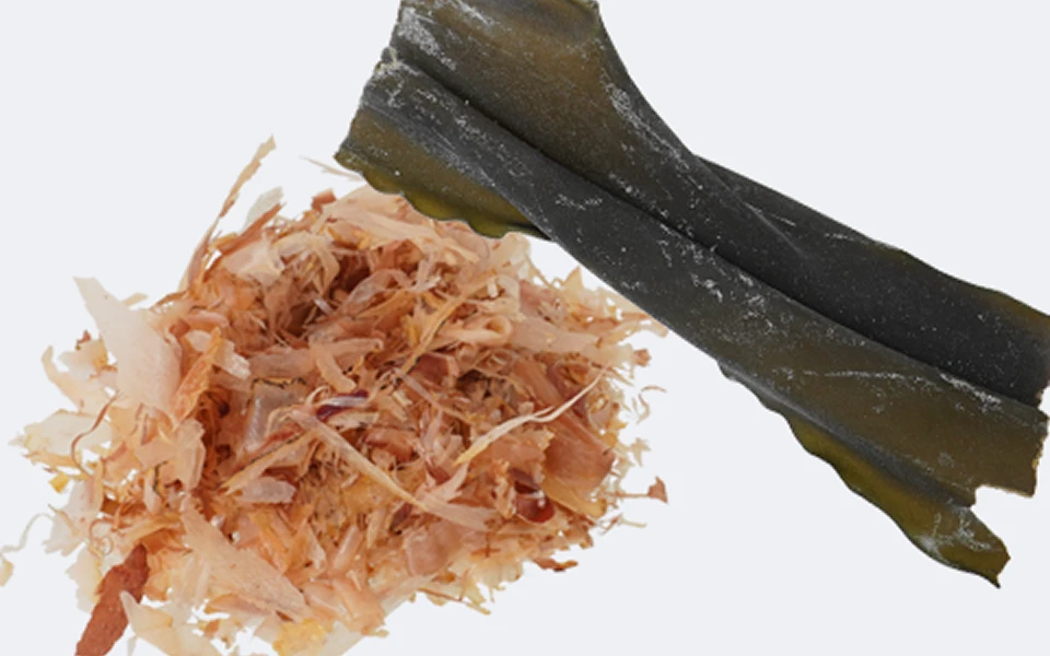 カツオと昆布のダシが決め手